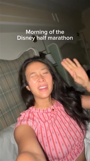 Nadya Okamoto on Instagram: "Running on pure joy. We’re gonna need an afternoon nap… #rundisney #halfmarathon #mulan #newyearnewme"