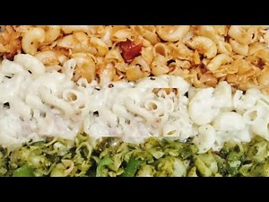 Tri colour pasta recipe