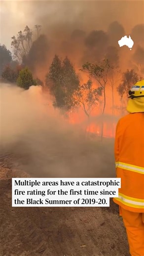 Three people are unaccounted for in the Victorian bushfires as danger warnings are extended to more towns and individual relief funding is announced for communities. The state has been warned of possible power outages in the extreme heat. Follow live: https://bit.ly/3Z4eTFq | The Australian
