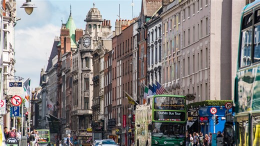 Traffic-free rule change for major Dublin city street as two bus routes moved