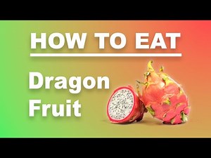 How to open and eat Dragon Fruit!