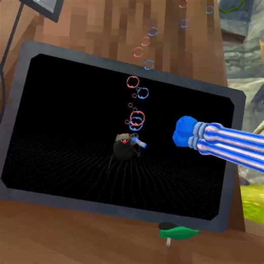 Hubbubdus bubbles!! #animalcompany #funny #vr