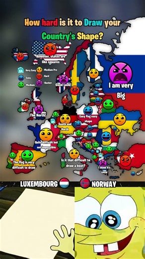 How hard is to draw your country’s shape? ✍️⚪️ #shorts #map #europe #geography
