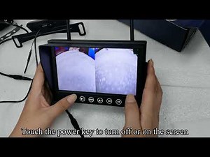 Yakry Y33 7 Inch Monitor Wireless Backup Cameras for RVs,Trailers,Trucks,Motorhomes,5th Wheels