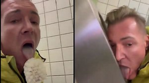 German politician Martin Neumaier licks public toilets in 'disgusting video' | Al Bawaba