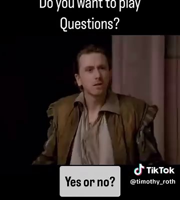 Rosencrantz & Guildenstern Are Dead #timroth and #garyoldman Questions game in the movie #rosencrantzandguildensternaredead