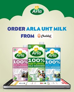 Maintaining European Standard, Arla UHT Milk is fully produced and processed in Europe. Order safe and nutritious Arla UHT milk from Chaldal: https://chaldal.com/arla-uht-liquid-milk #Arla #ArlaBD #UHT #ArlaUHT #Nutrition #Chaldal | Arla DANO