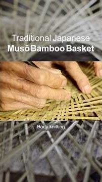 【TAKETORA】How to Make a Traditional Japanese Musō Bamboo Basket 無双籠