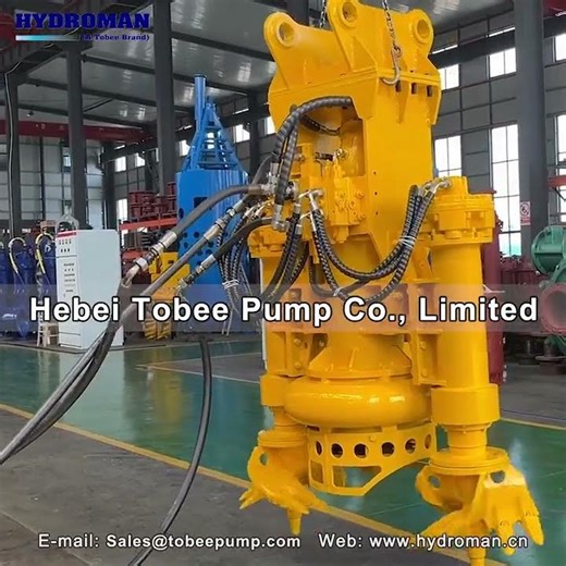 Hydroman® 8” Hydraulic Submersible Slurry Pump