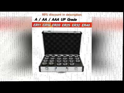 A must-have product #ER11 ER16 ER20 ER25 ER32 ER40 Set AA/UP ER Spring Collet Chuck 0.008mm 0.005m