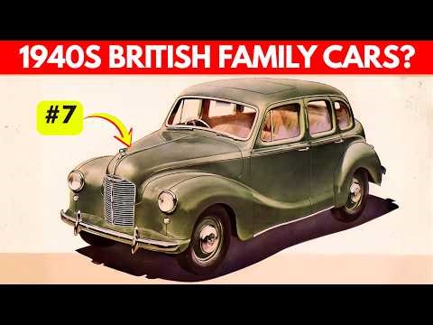 10 Iconic 1940s British Family Cars - Guess #1?