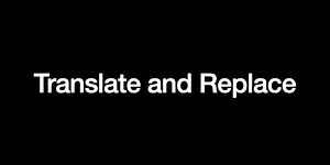 How to translate and replace text in iWorks for ELL and DLI