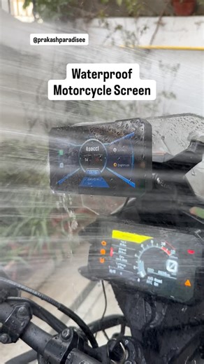 Prakash Pandey on Instagram: "CarPlay on a motorcycle… yes, you read that right 🤯 This one upgrade completely changes how you ride. No phone in hand. No overheating mobiles on the handlebar. No guessing routes or stopping again and again. Just a bright 800-nits screen, wireless CarPlay & Android Auto, real-time TPMS for front & rear tyres, music, calls, navigation — all right in front of you. Perfect for daily office rides, weekend breakfast runs, and even long highway stretches. Most riders do