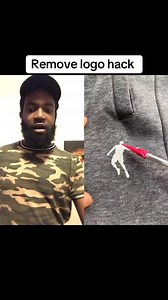 Easy way to remove a logo #lifehacks | Jeffrey Franklen Thomas