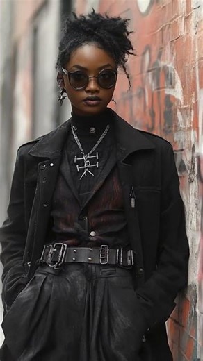 Edgy Urban Fashion Statement #fashion #edgy #streetstyle