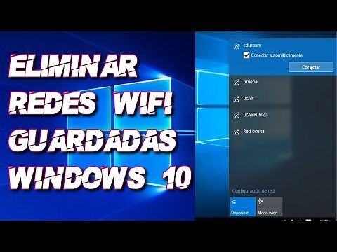 Delete Wi-Fi networks in Windows 10 2022
