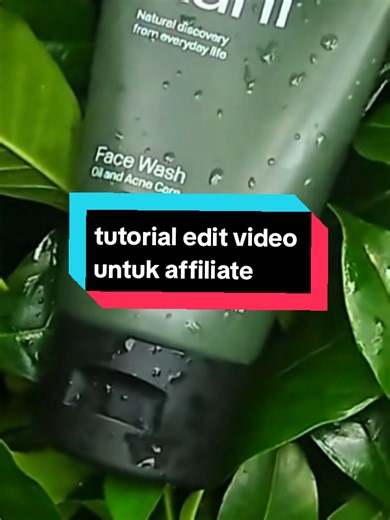 tutorial edit video untuk konten affiliate simpel #capcut #capcut_edit #affiliatemarketing #affiliate