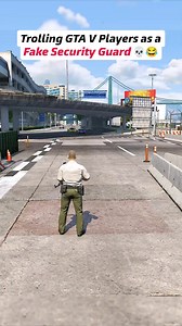 Trolling GTA V Players as a Fake Security Guard 💀😂 _gtaviral #gta5 #gta5_funny #gta5clips #gtaviral #gta4