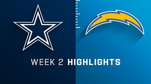 Cowboys vs. Chargers highlights | Week 2