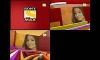 Mix of 4 videos from youtube : Sony MAX Ident 2012 Comparison