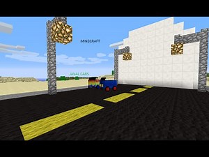 DRIVE A BROM BROM CAR Minecraft ~ Javal Cars Mod Showcase 1.7.2