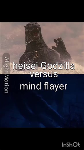 Heisei Godzilla vs Mind Flayer: Epic Showdown