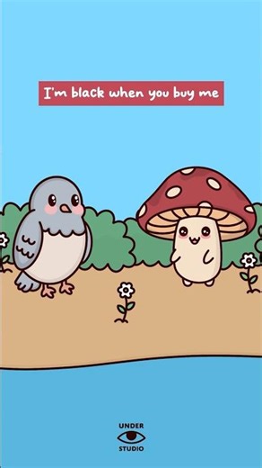 Listen Carefully 🍄 Mushie & Birdie | Riddle Animation Meme | Original Audio: ‪@lukedavidson81‬