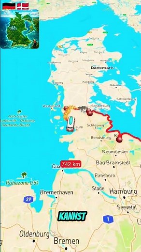 Das ist Deutschlands Küste, Nordsee und Ostsee 🌊🗺️#DeutschlandsKueste #Deutschland #Nordsee #Ostsee