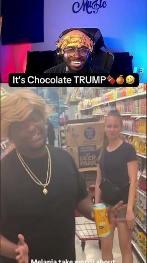 It’s Chocolate TRUMP🍫🍊🤣 #viral #reels #explore