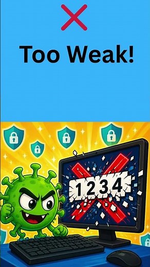 Weak vs Strong Passwords — Watch the Difference!