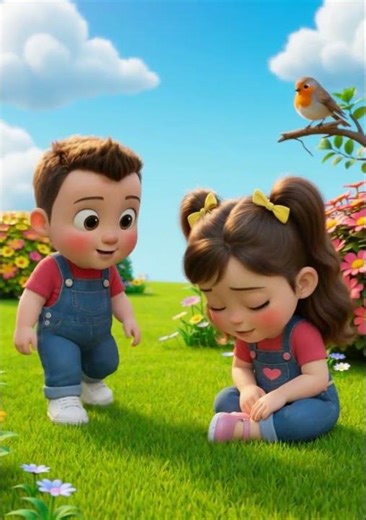 Happy Friends Rhyme | Sharing & Caring for Kids | Be Kind & Share