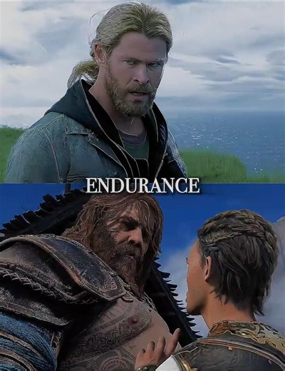 Thor Vs Thor #thor #thorodinson #godofwarragnarok #kratos #mcu #marvel #chrisredfield #marvelstudios