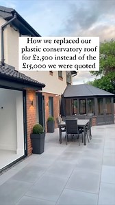 1.4M views · 2K reactions | CONSERVATORY TRANSFORMATION✨ We replaced...