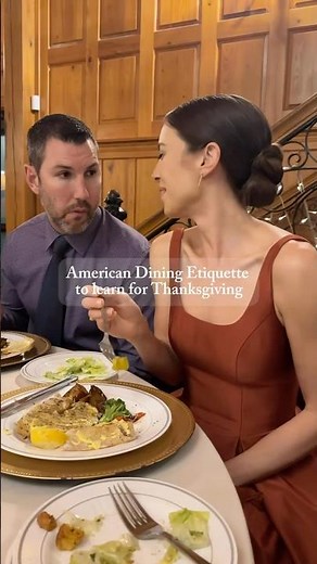 American Dining Etiquette
