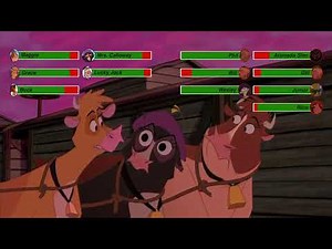 Home on the Range Battle on Echo Mine with healthbars