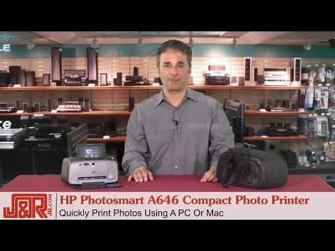HP Photosmart A646 Compact Photo Printer - Review