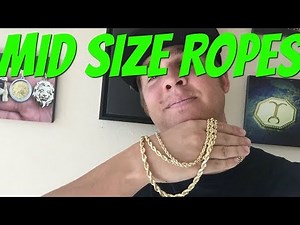 "Mid Size" Rope Chains (5,6,7MM)