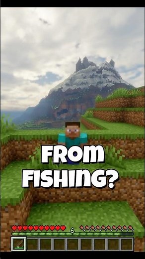 What Is The RAREST Loot From Fishing in Minecraft? 😱 #minecraft #minecraftfacts #gaming