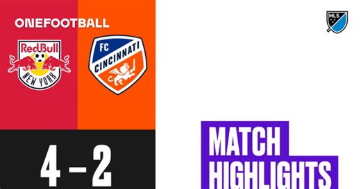 Highlights: New York Red Bulls 4-2 FC Cincinnati (MLS) | OneFootball