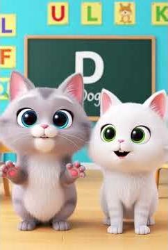 Learn Letter D with Cute Kittens! ABC for Kids Shorts