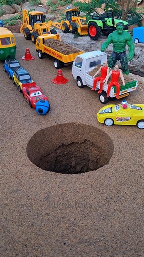 Unboxing Hulk Toy & Testing with asmr #hulk #cars #shorts