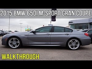 2015 BMW 6-Series 650i M-Sport Gran Coupe | 4.4L Twin-Turbo V8 w/ xDrive (Walkthrough)