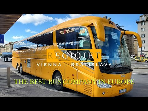 TRIP REPORT - REGIOJET Bus - VIENNA BRATISLAVA