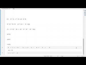 Order of Operations in Matlab