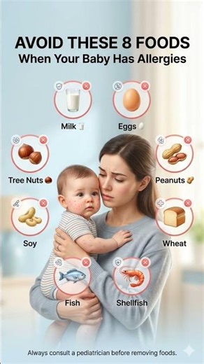 Avoid These 8 Foods If Your Baby Has Allergies | Baby Allergy Guide