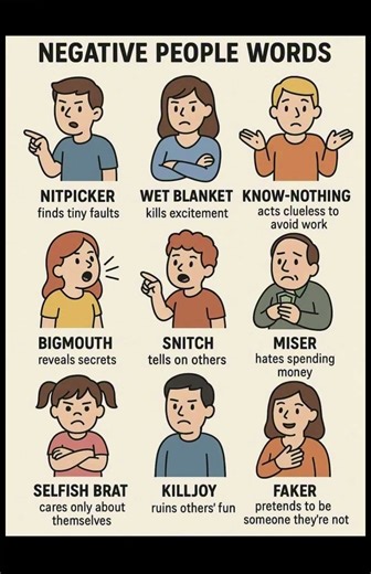Negative People You Should Avoid 😳