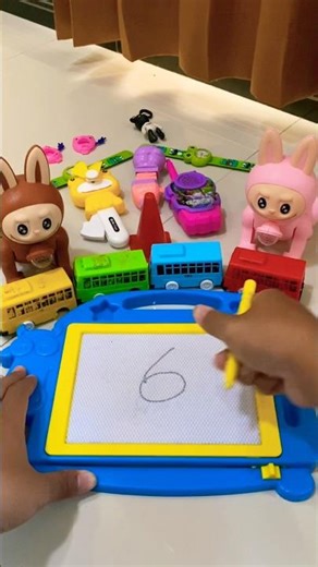 Day 6 to learn write the number 6 #shorts #youtubeshorts #tayo #labubu #jcb #jcbjcb #jcbgadi #fyp