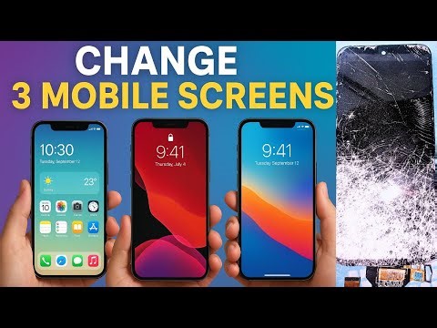 "3 Mobile Screens Changed in One Video! 🔥Fast & clean| Mobile Screen Replacement Tutorial#repairs