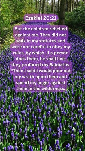 Jesus Saves | Ezekiel 20:21 Daily Bible Verse