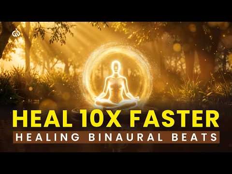 Heal 10X Faster: Deep Healing Binaural Beats for Faster Recovery and Rapid Body Healing
